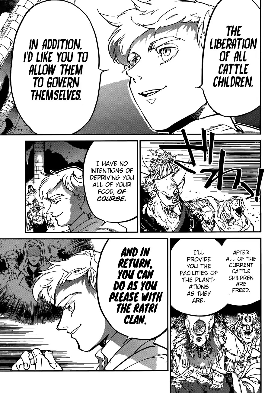 Yakusoku no Neverland Chapter 125 page 12 - Chapter 125: Liar's Alliance