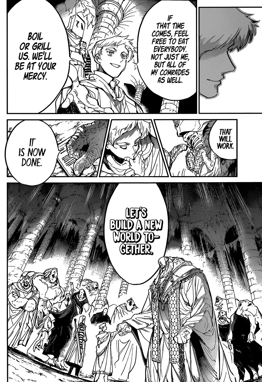 Yakusoku no Neverland Chapter 125 page 17 - Chapter 125: Liar's Alliance