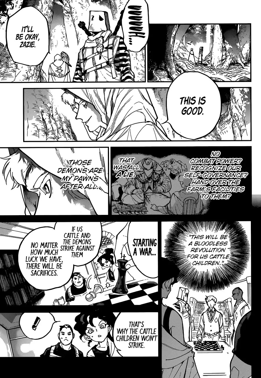 Yakusoku no Neverland Chapter 125 page 18 - Chapter 125: Liar's Alliance