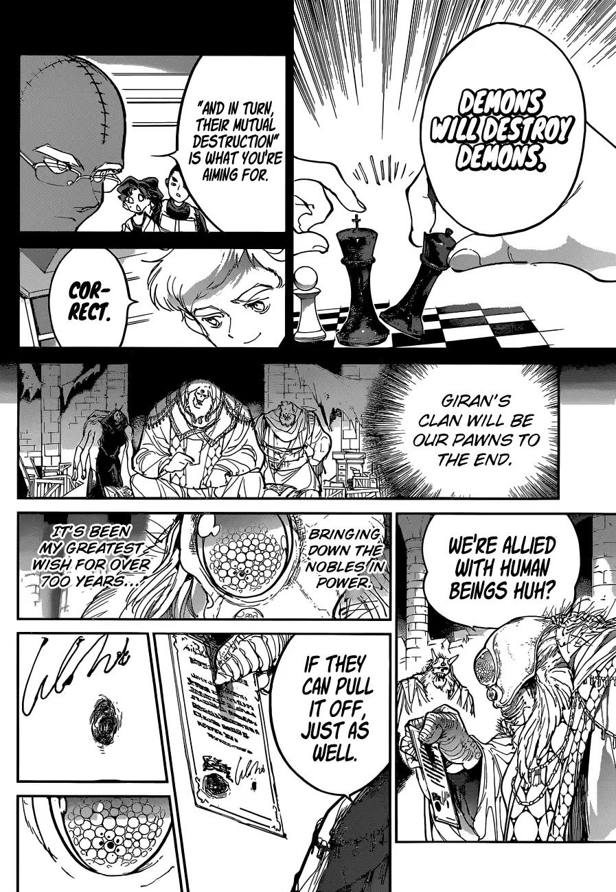 Yakusoku no Neverland Chapter 125 page 19 - Chapter 125: Liar's Alliance