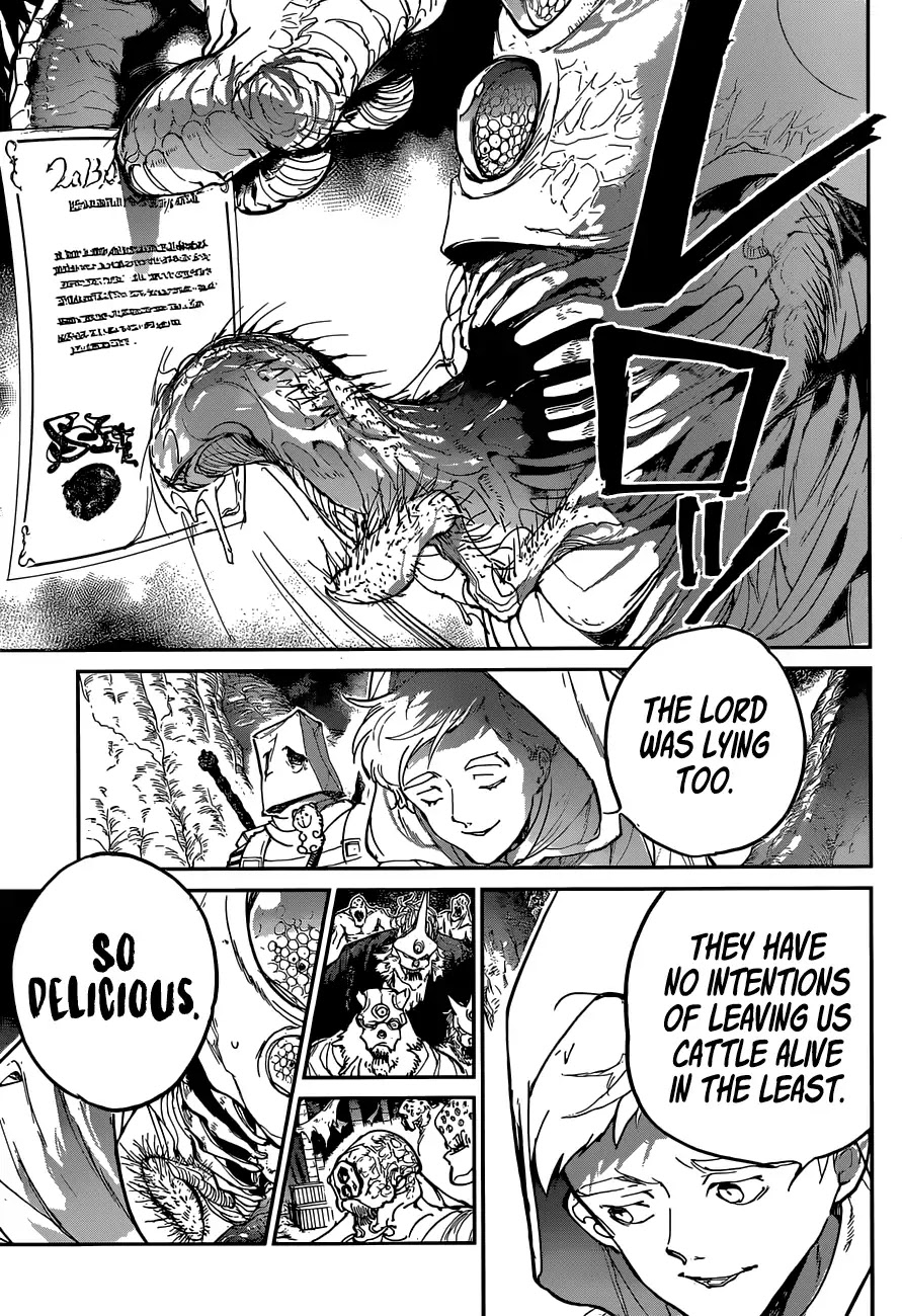 Yakusoku no Neverland Chapter 125 page 20 - Chapter 125: Liar's Alliance