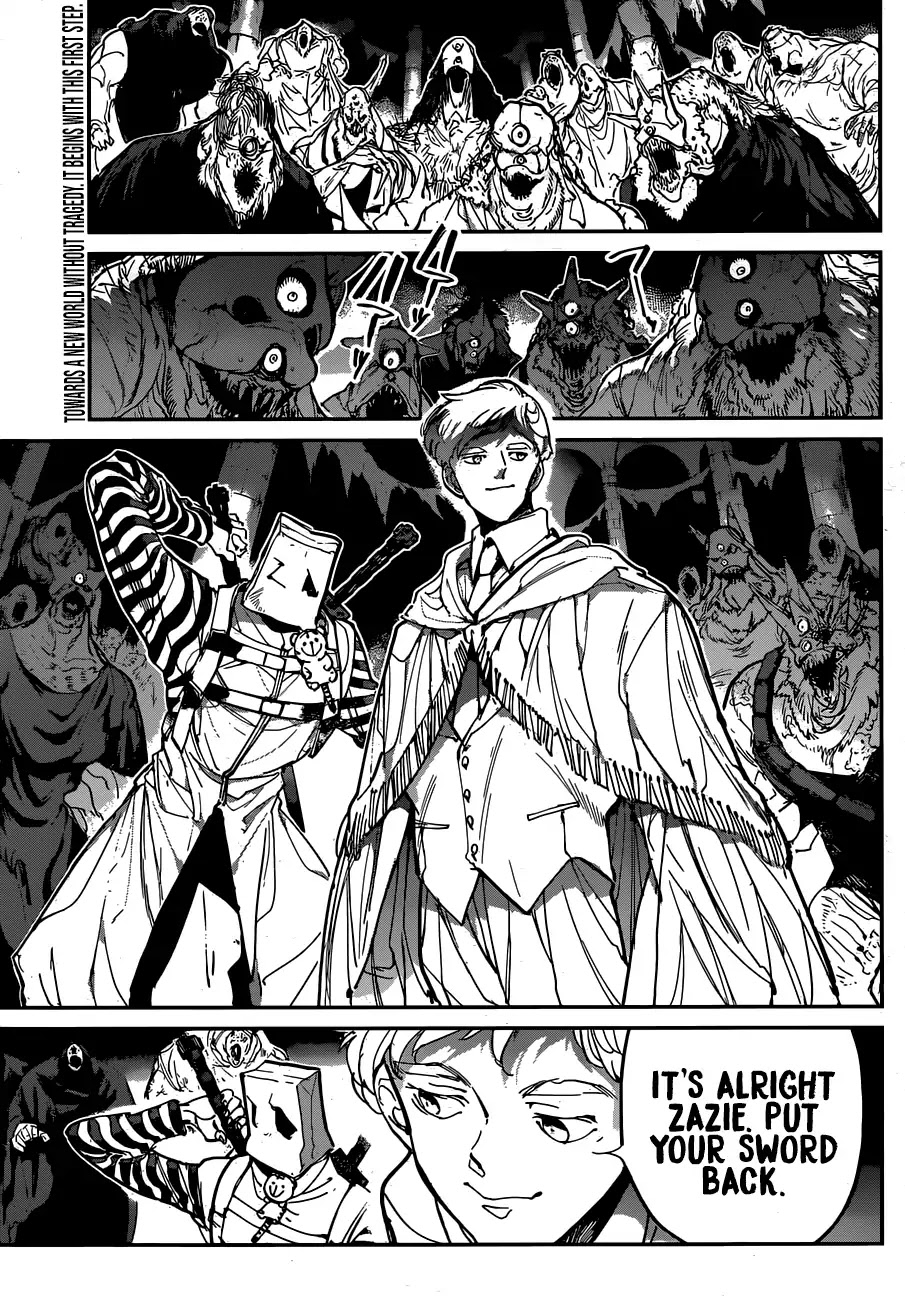 Yakusoku no Neverland Chapter 125 page 3 - Chapter 125: Liar's Alliance