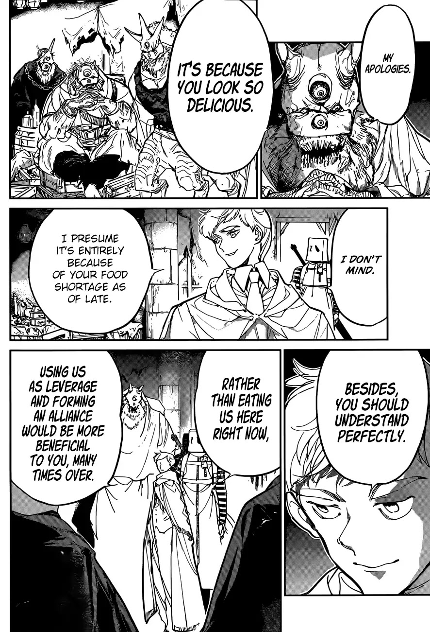 Yakusoku no Neverland Chapter 125 page 5 - Chapter 125: Liar's Alliance