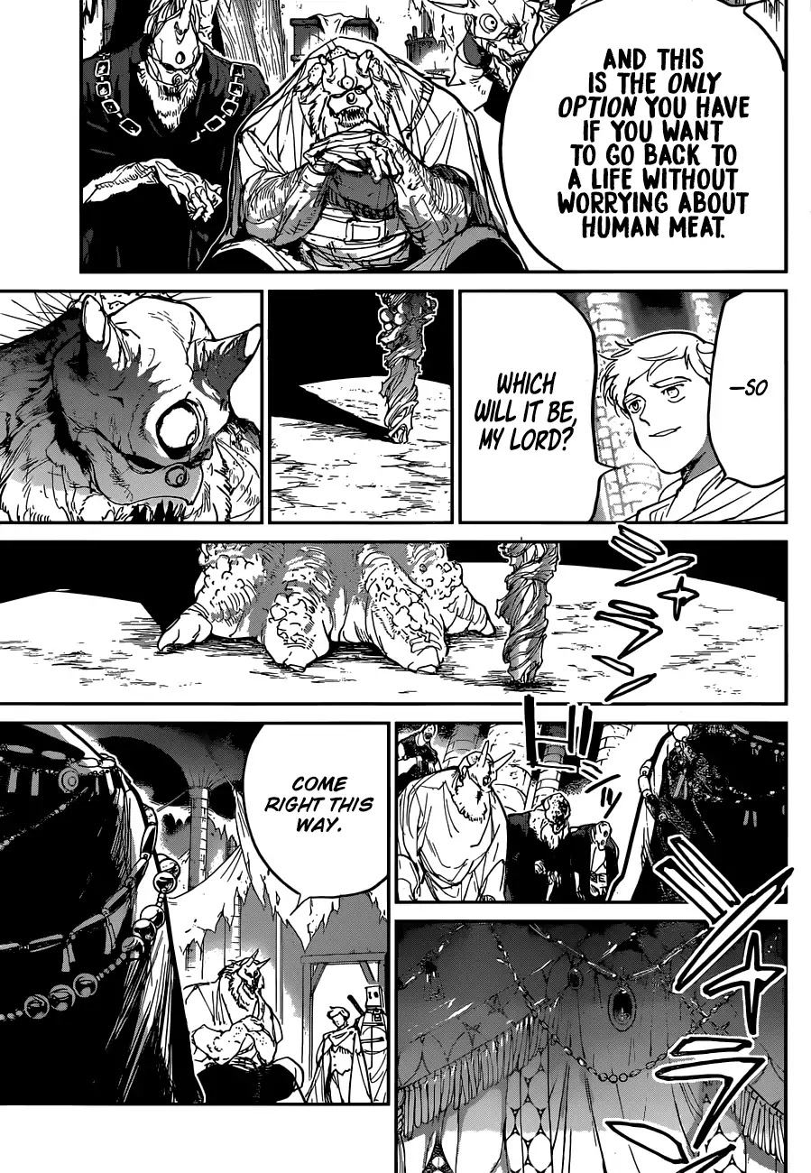 Yakusoku no Neverland Chapter 125 page 6 - Chapter 125: Liar's Alliance