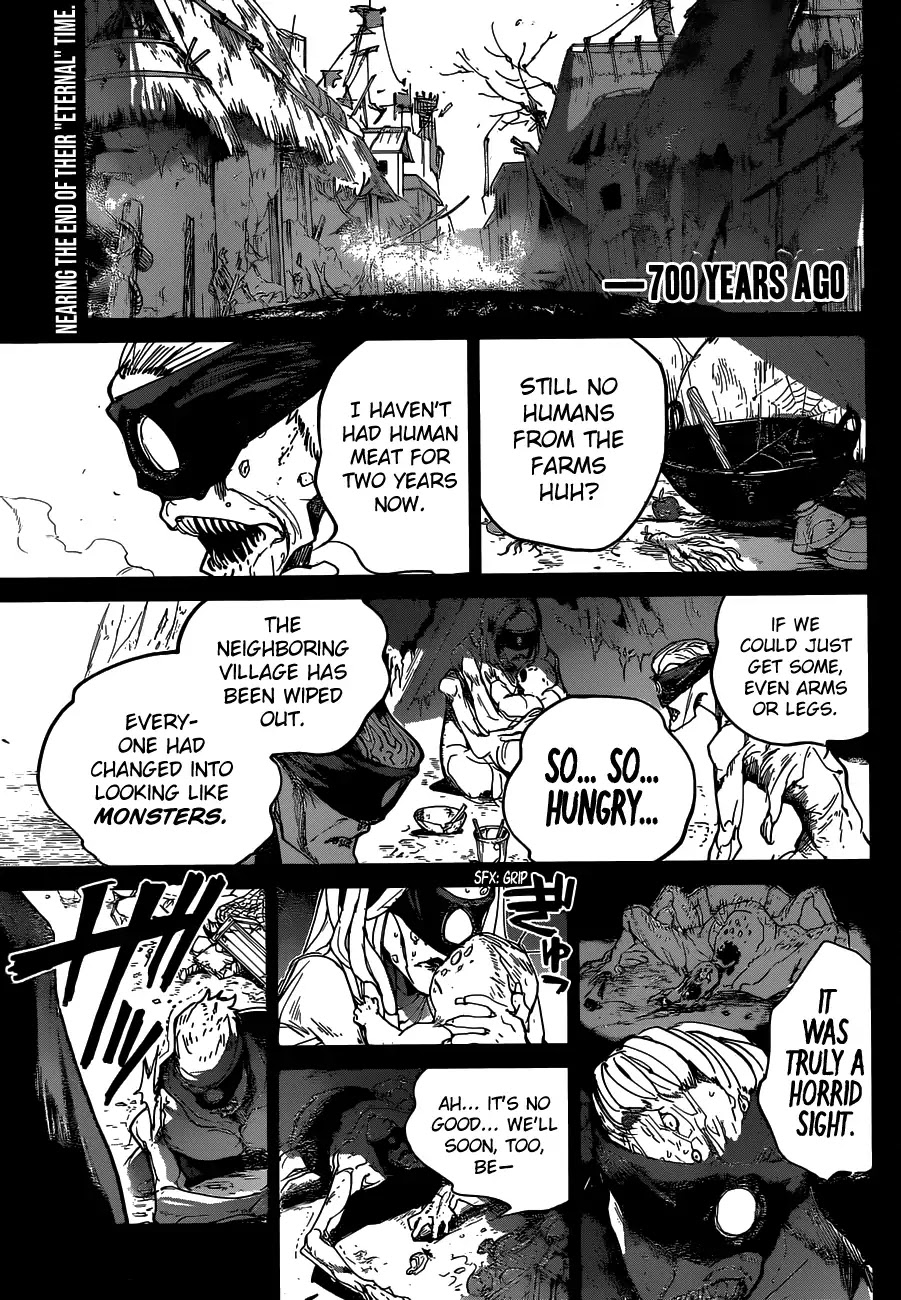 Yakusoku no Neverland Chapter 127 page 1 - Chapter 127: Confrontation