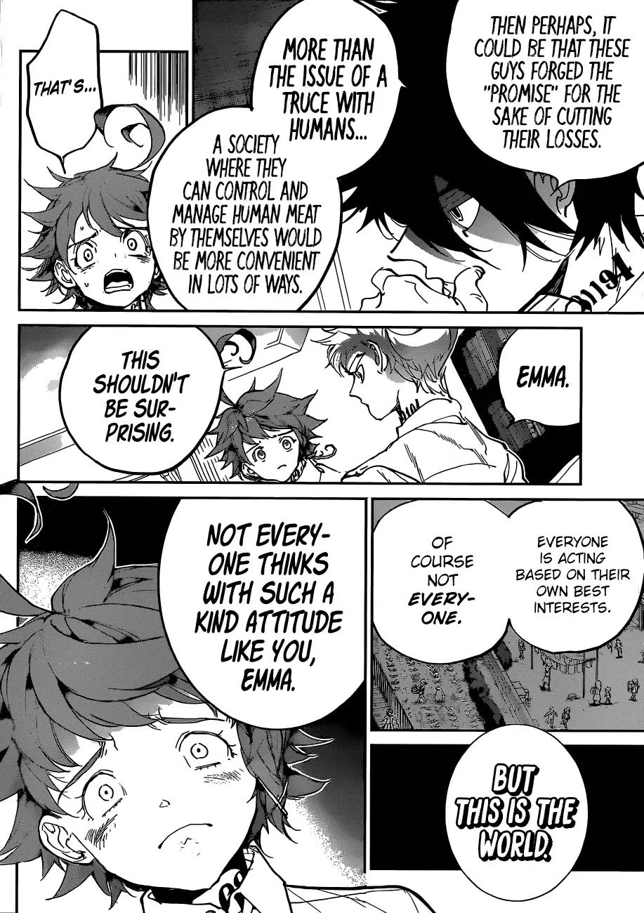 Yakusoku no Neverland Chapter 127 page 13 - Chapter 127: Confrontation