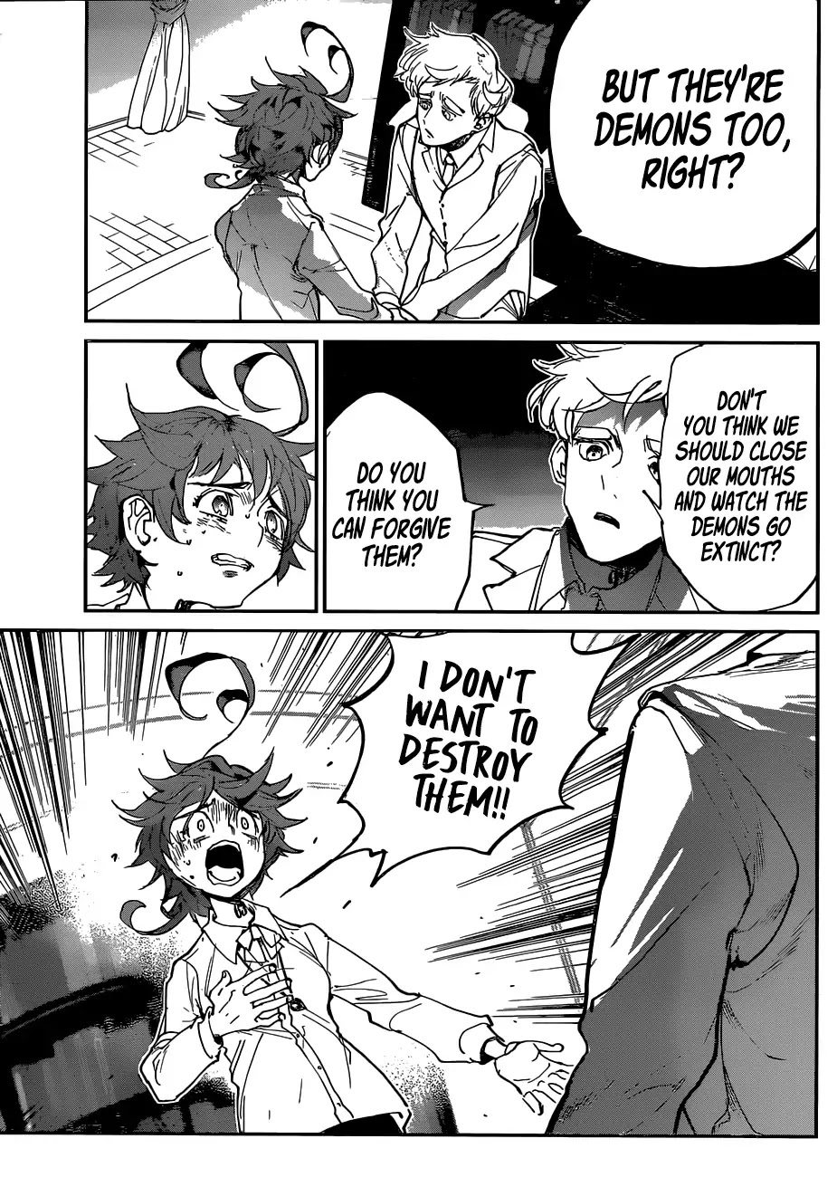 Yakusoku no Neverland Chapter 127 page 16 - Chapter 127: Confrontation