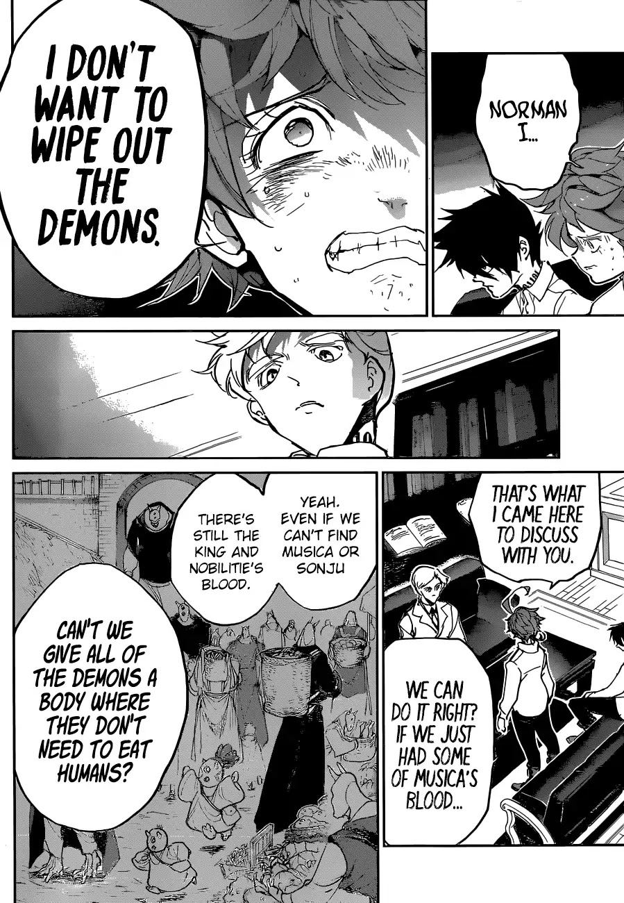 Yakusoku no Neverland Chapter 127 page 17 - Chapter 127: Confrontation