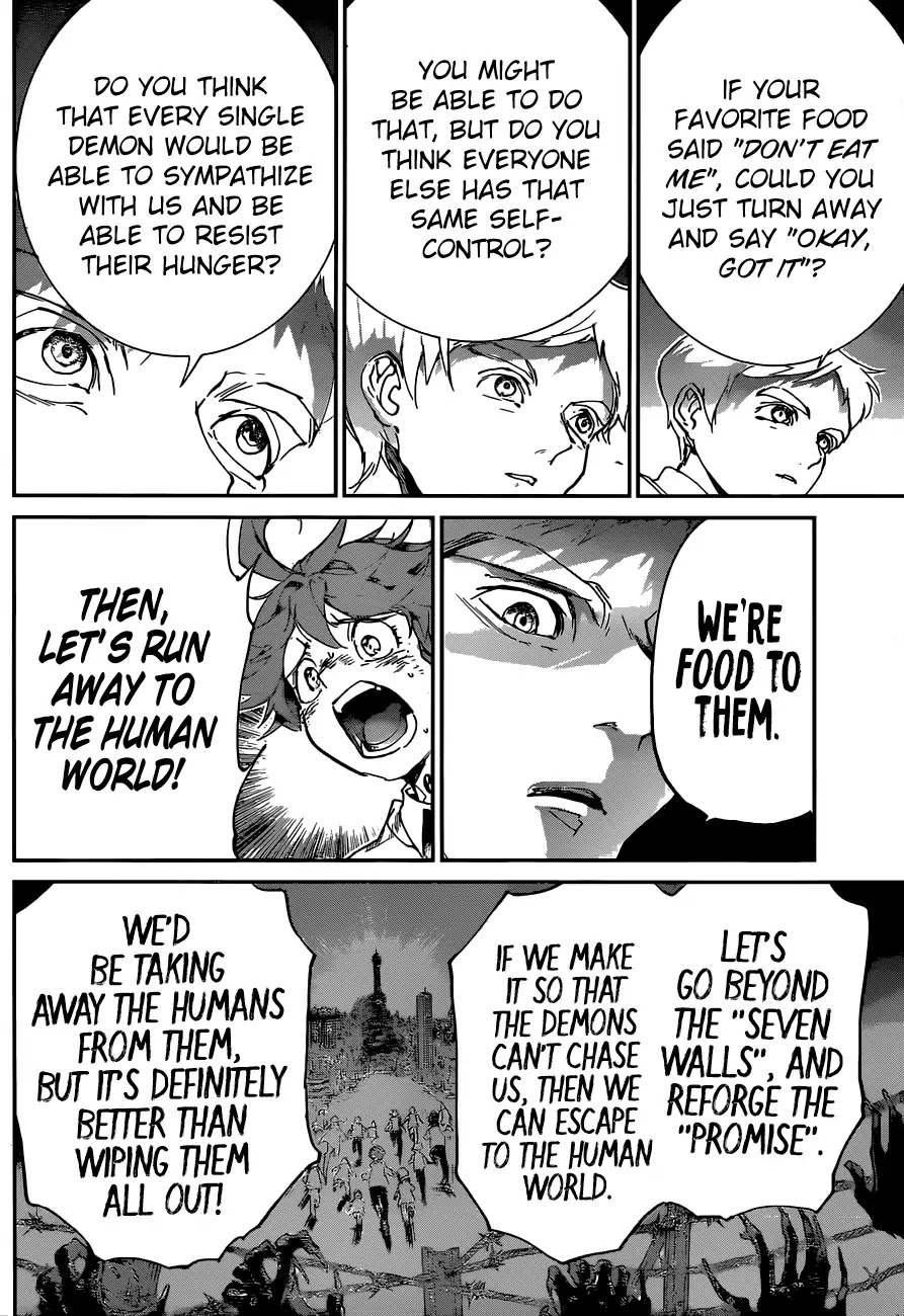 Yakusoku no Neverland Chapter 127 page 19 - Chapter 127: Confrontation