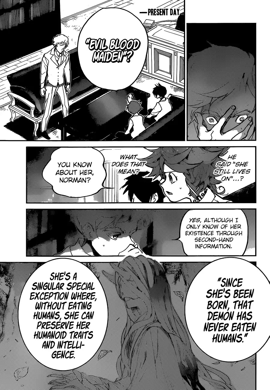 Yakusoku no Neverland Chapter 127 page 4 - Chapter 127: Confrontation