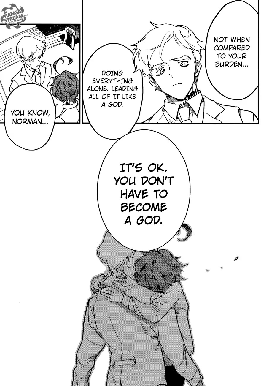 Yakusoku no Neverland Chapter 128 page 14 - Chapter 128: I've Made Up My Mind