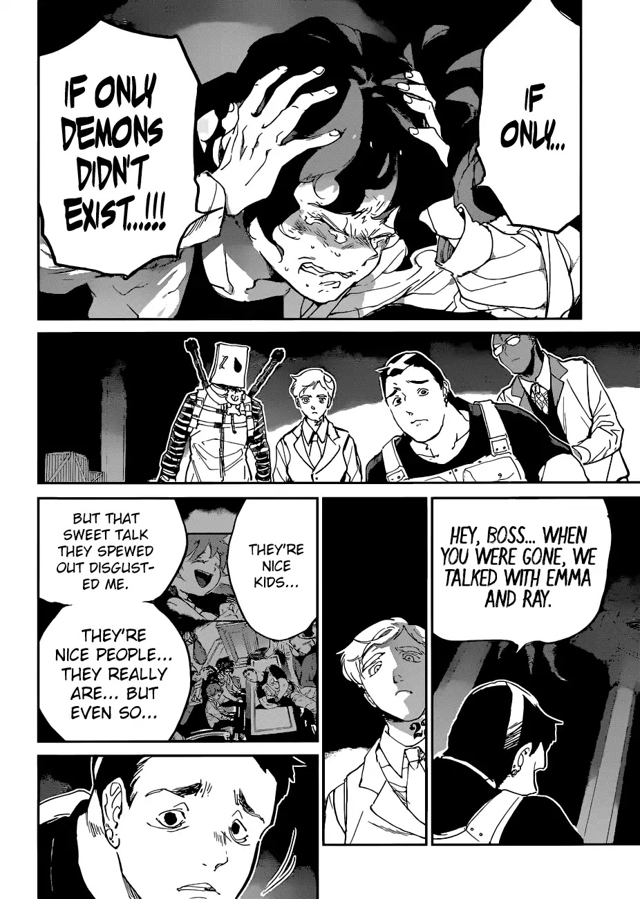 Yakusoku no Neverland Chapter 129 page 12 - Chapter 129: Something I should carry