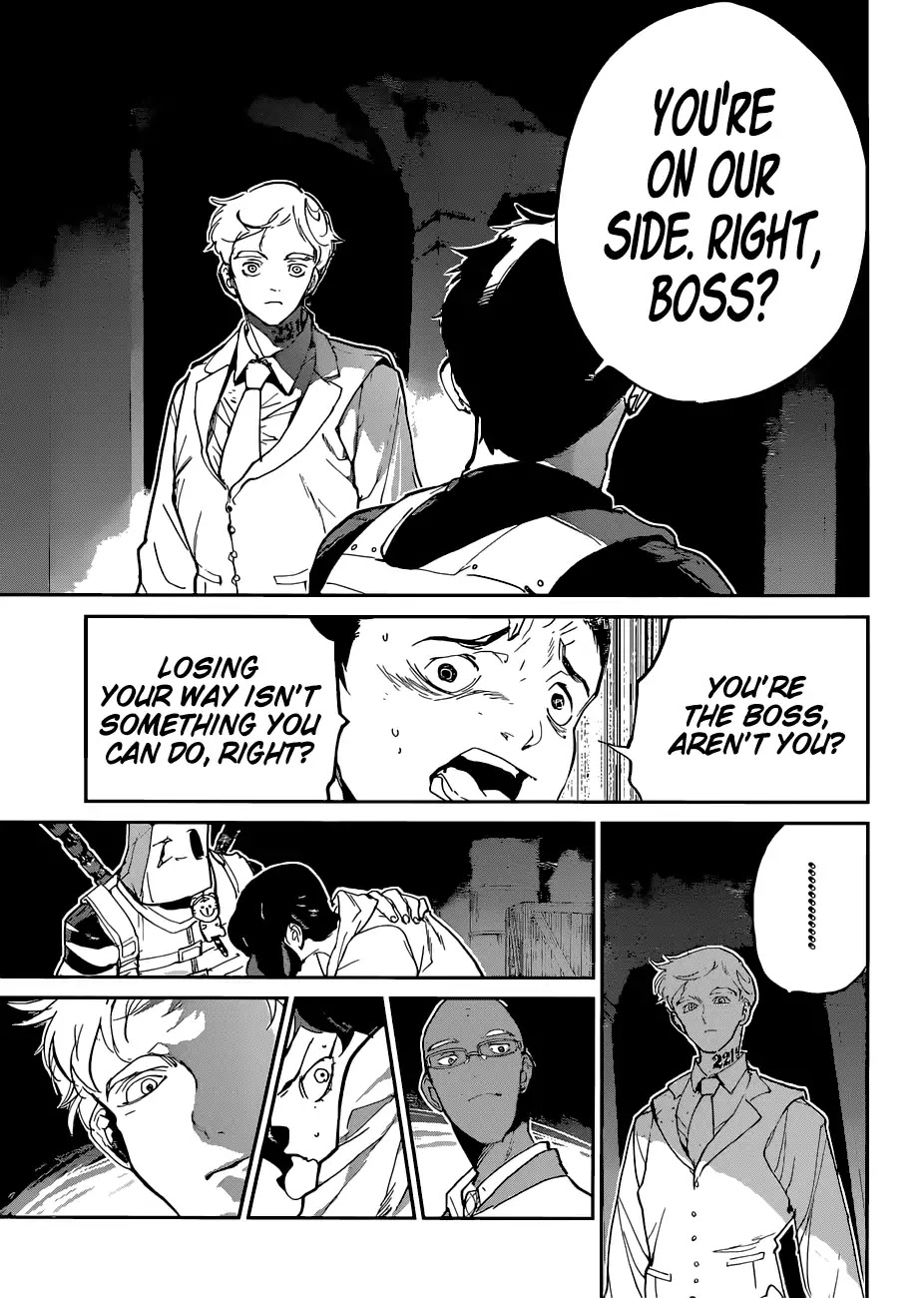 Yakusoku no Neverland Chapter 129 page 13 - Chapter 129: Something I should carry
