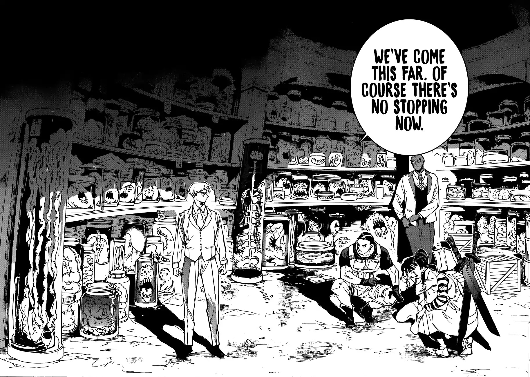 Yakusoku no Neverland Chapter 129 page 14 - Chapter 129: Something I should carry