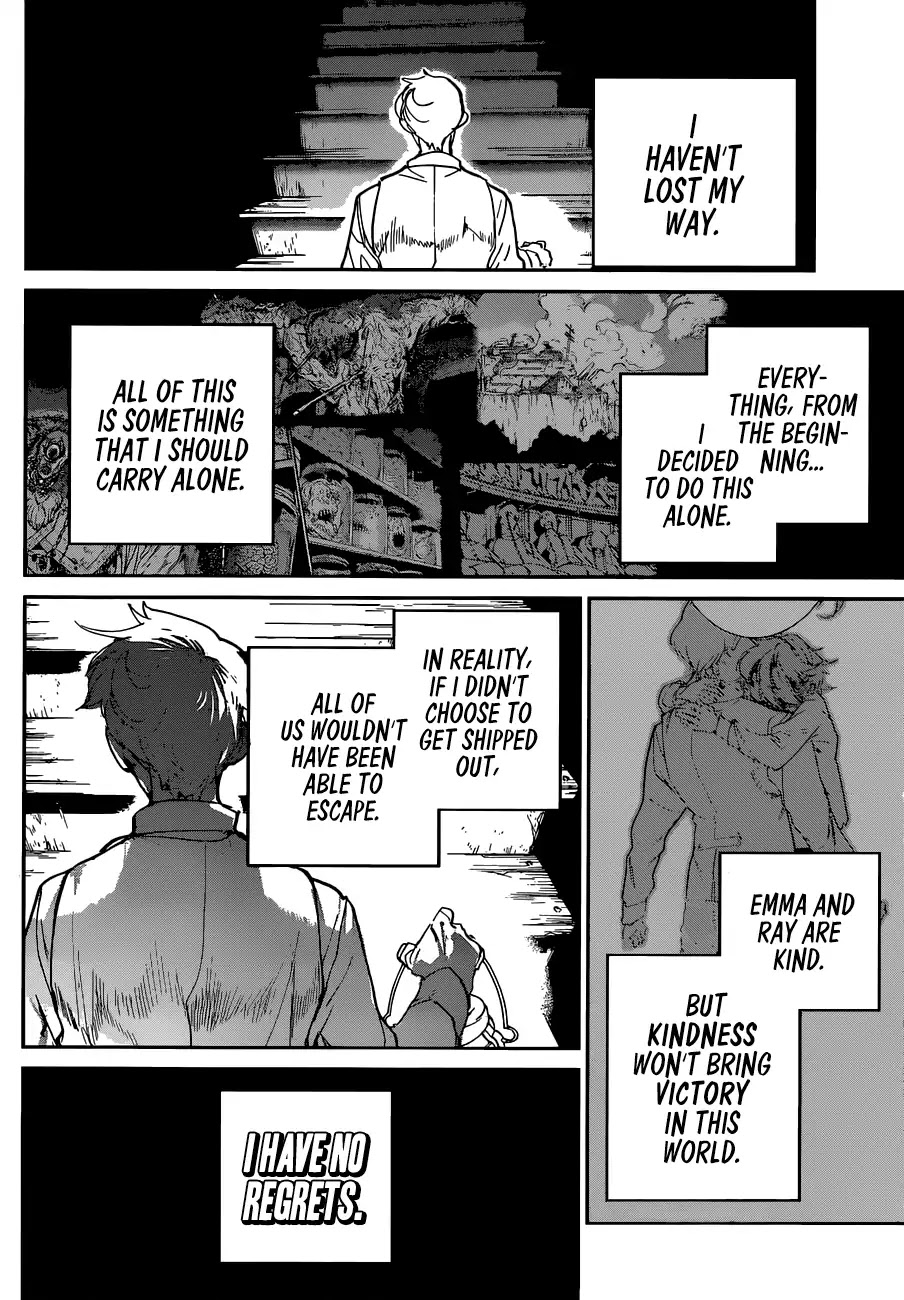 Yakusoku no Neverland Chapter 129 page 17 - Chapter 129: Something I should carry