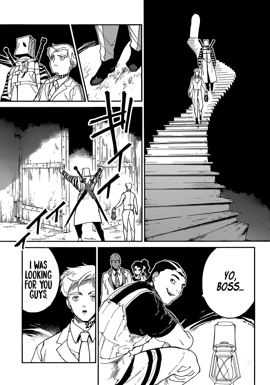Yakusoku no Neverland Chapter 129 page 4 - Chapter 129: Something I should carry