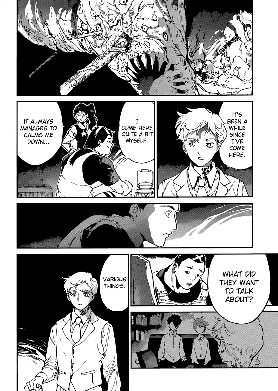 Yakusoku no Neverland Chapter 129 page 6 - Chapter 129: Something I should carry