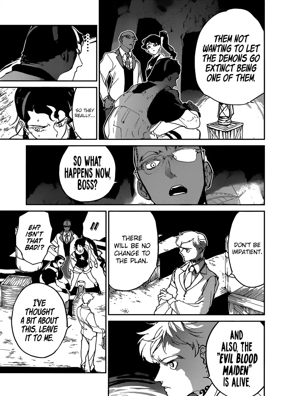 Yakusoku no Neverland Chapter 129 page 7 - Chapter 129: Something I should carry