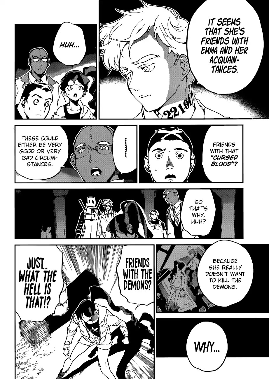 Yakusoku no Neverland Chapter 129 page 8 - Chapter 129: Something I should carry