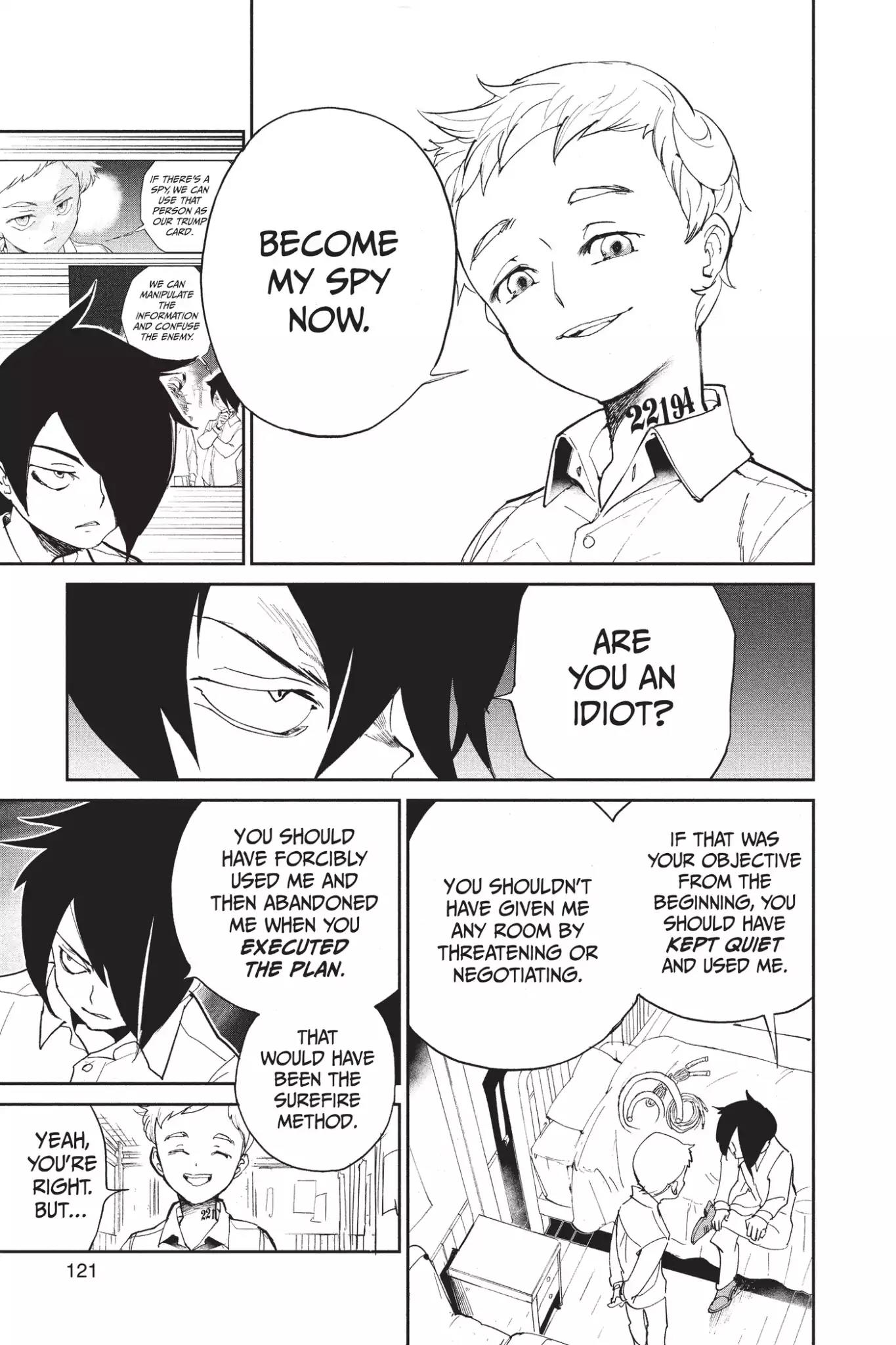 Yakusoku no Neverland Chapter 13 page 13 - Chapter 13: Traitor, Part 3