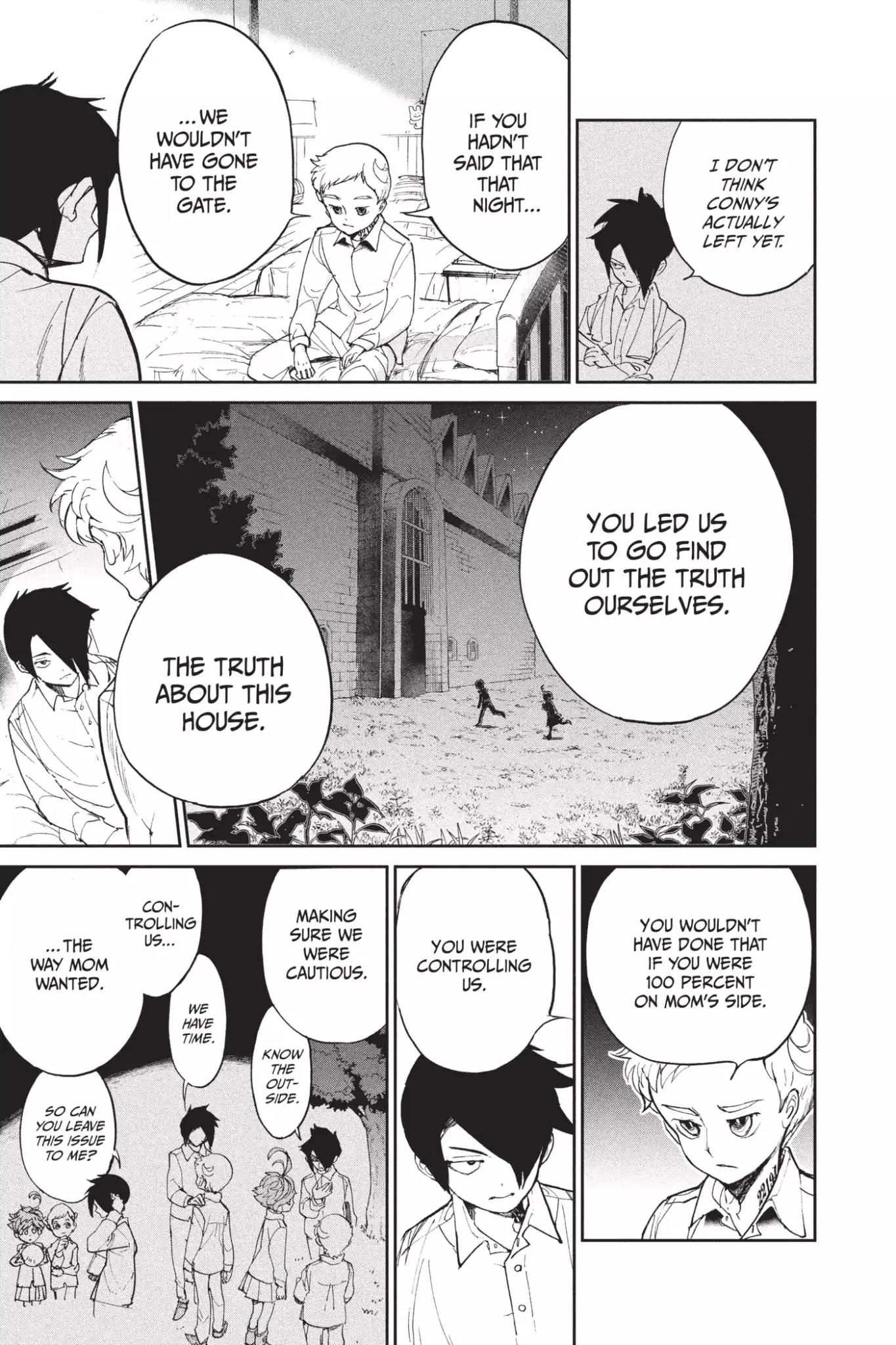 Yakusoku no Neverland Chapter 13 page 17 - Chapter 13: Traitor, Part 3