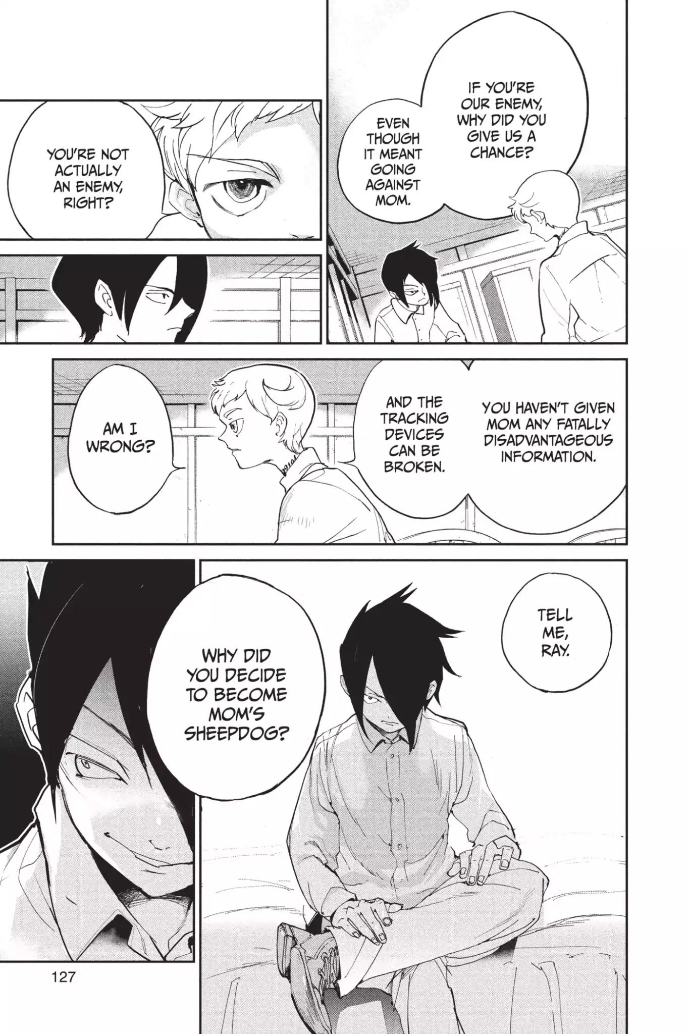 Yakusoku no Neverland Chapter 13 page 19 - Chapter 13: Traitor, Part 3