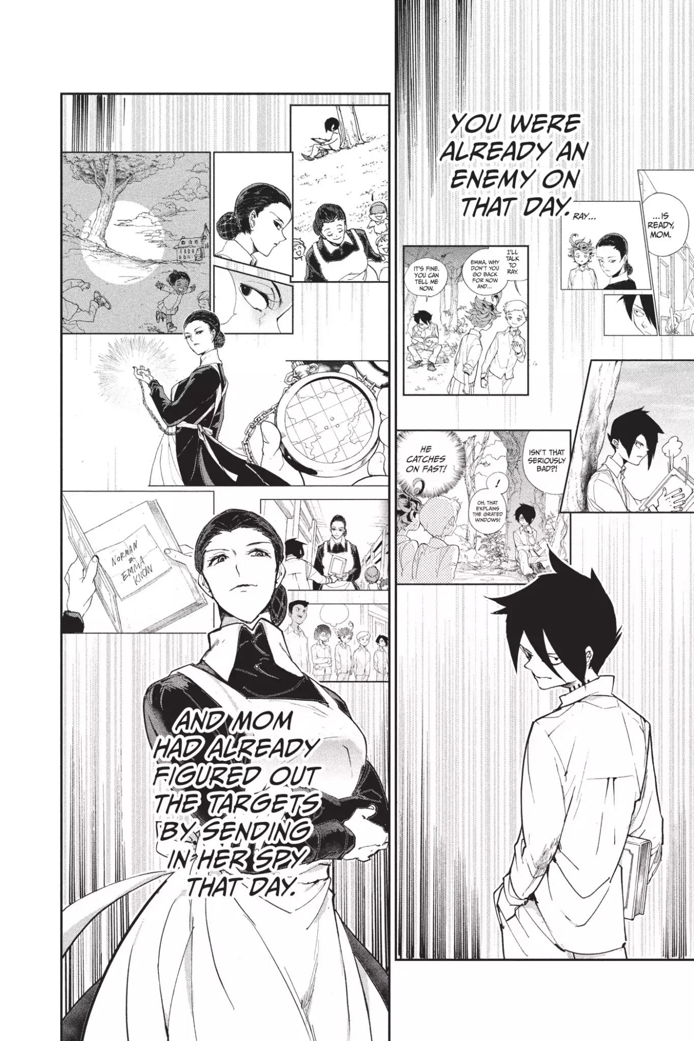 Yakusoku no Neverland Chapter 13 page 8 - Chapter 13: Traitor, Part 3