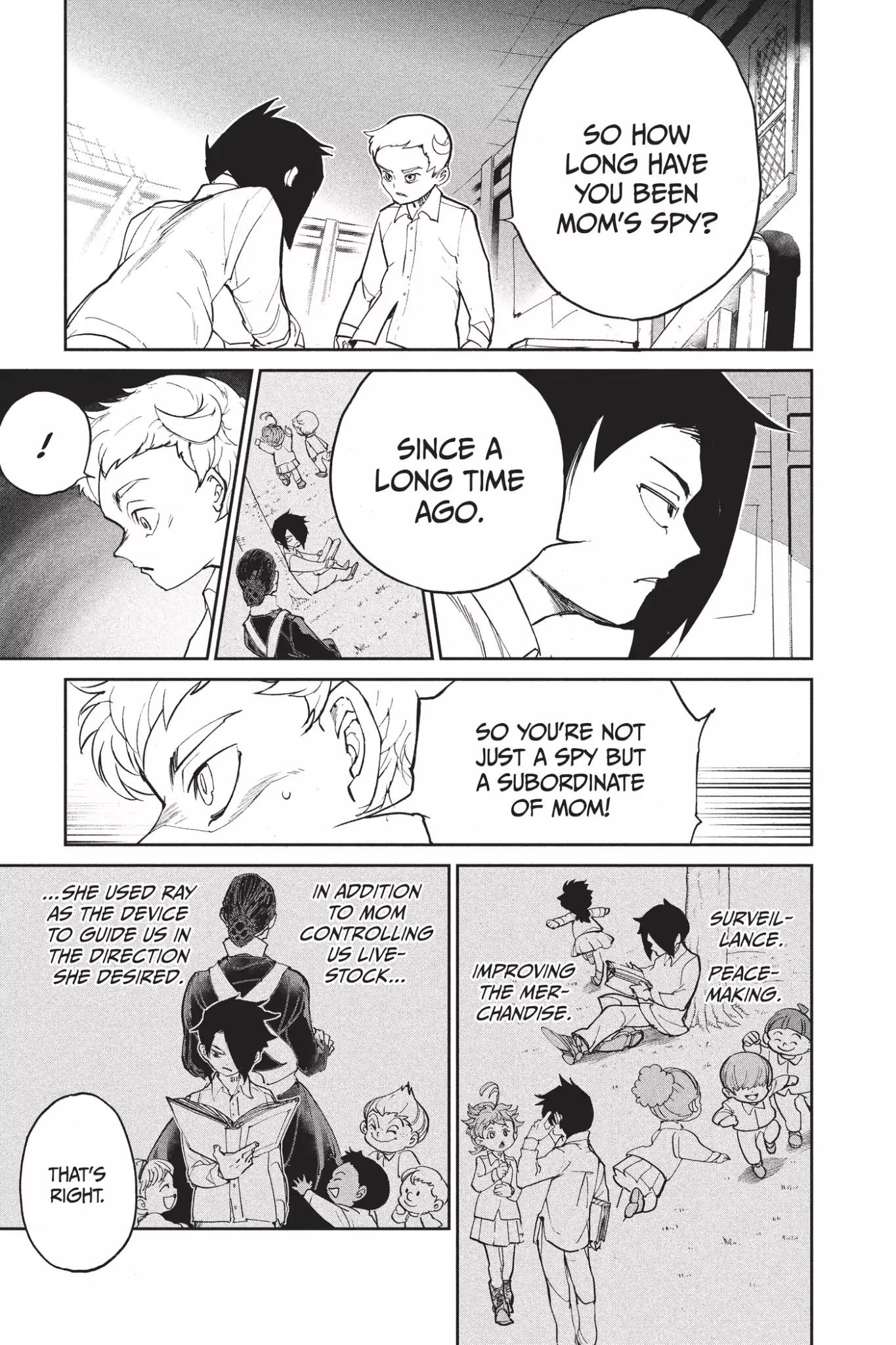 Yakusoku no Neverland Chapter 13 page 9 - Chapter 13: Traitor, Part 3