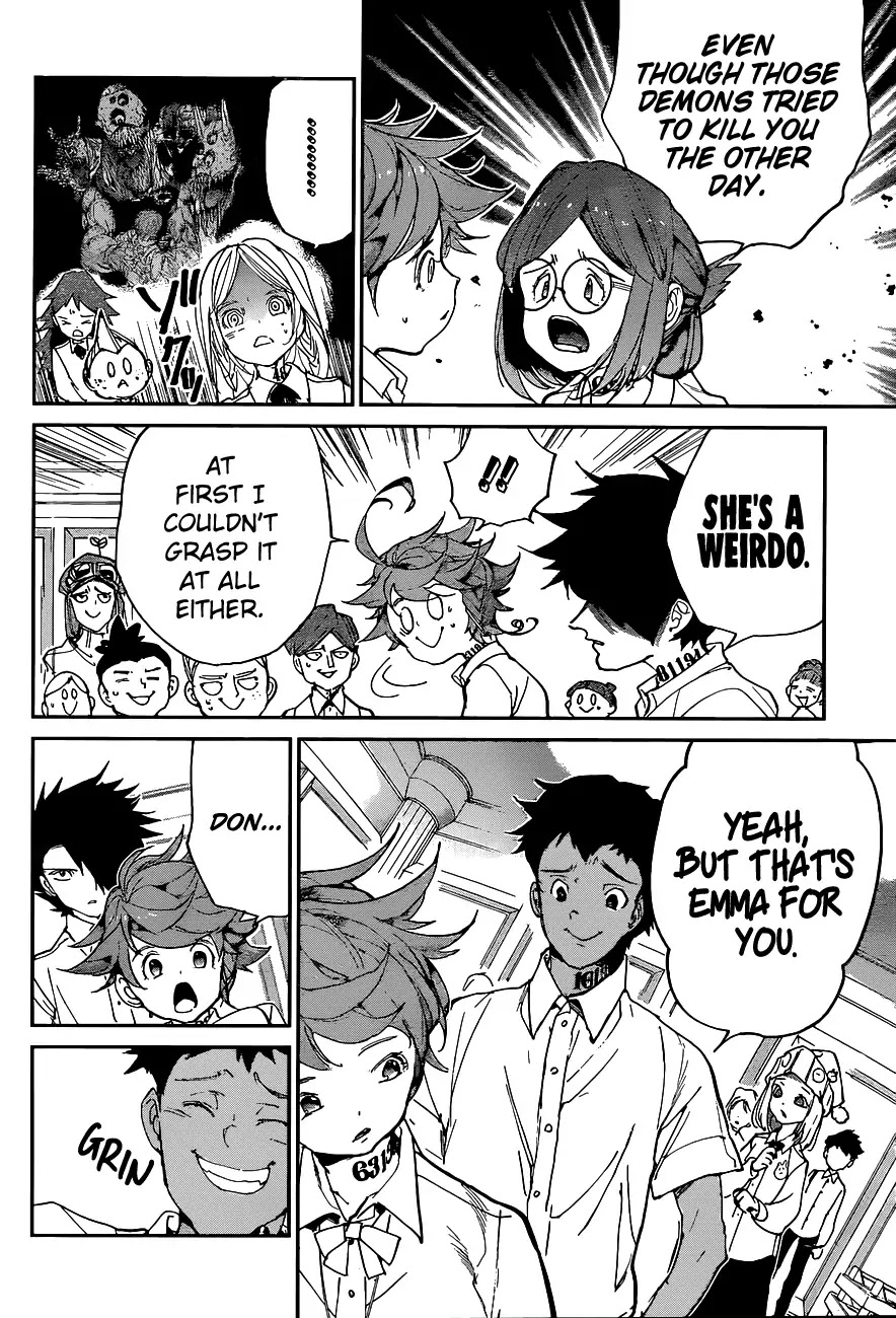 Yakusoku no Neverland Chapter 130 page 10 - Chapter 130: Report