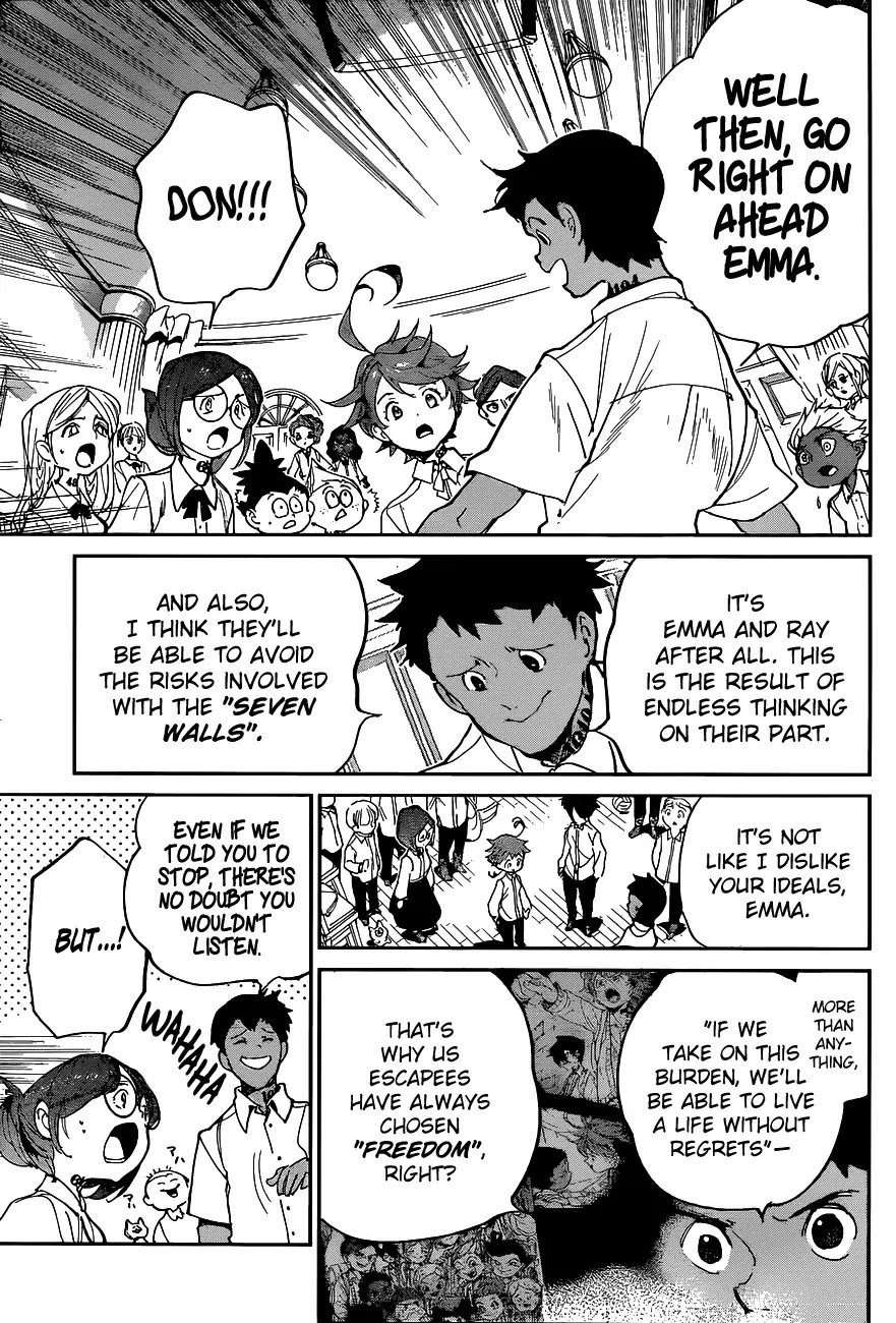 Yakusoku no Neverland Chapter 130 page 11 - Chapter 130: Report