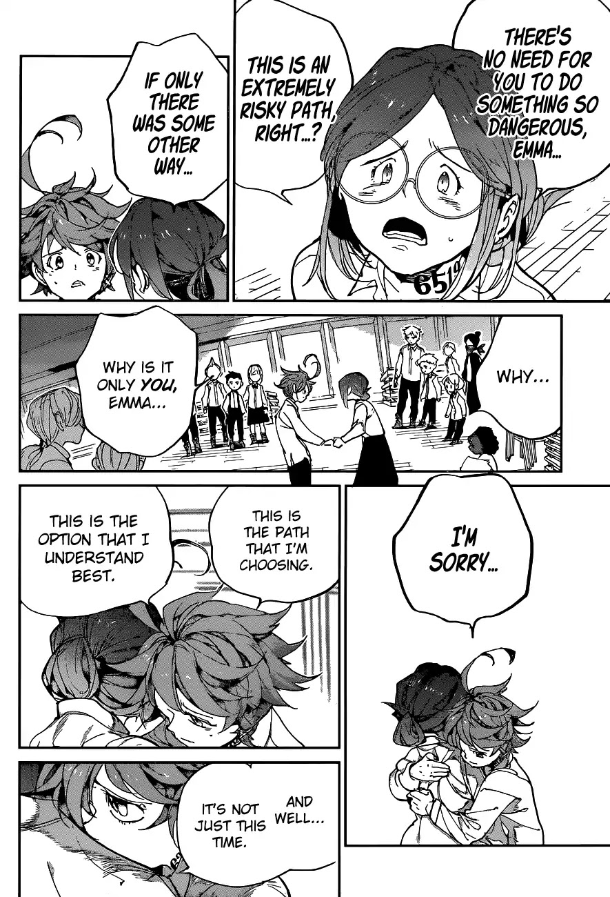 Yakusoku no Neverland Chapter 130 page 12 - Chapter 130: Report