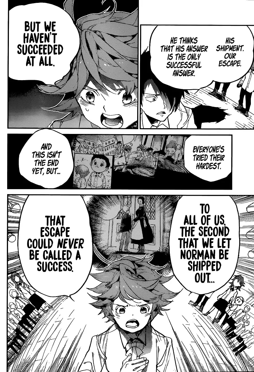 Yakusoku no Neverland Chapter 130 page 14 - Chapter 130: Report