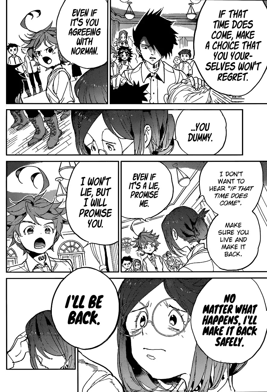 Yakusoku no Neverland Chapter 130 page 16 - Chapter 130: Report