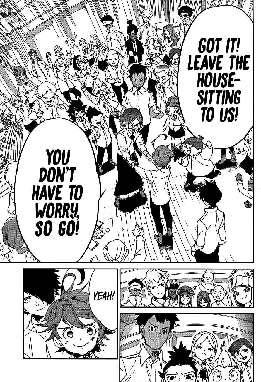 Yakusoku no Neverland Chapter 130 page 17 - Chapter 130: Report