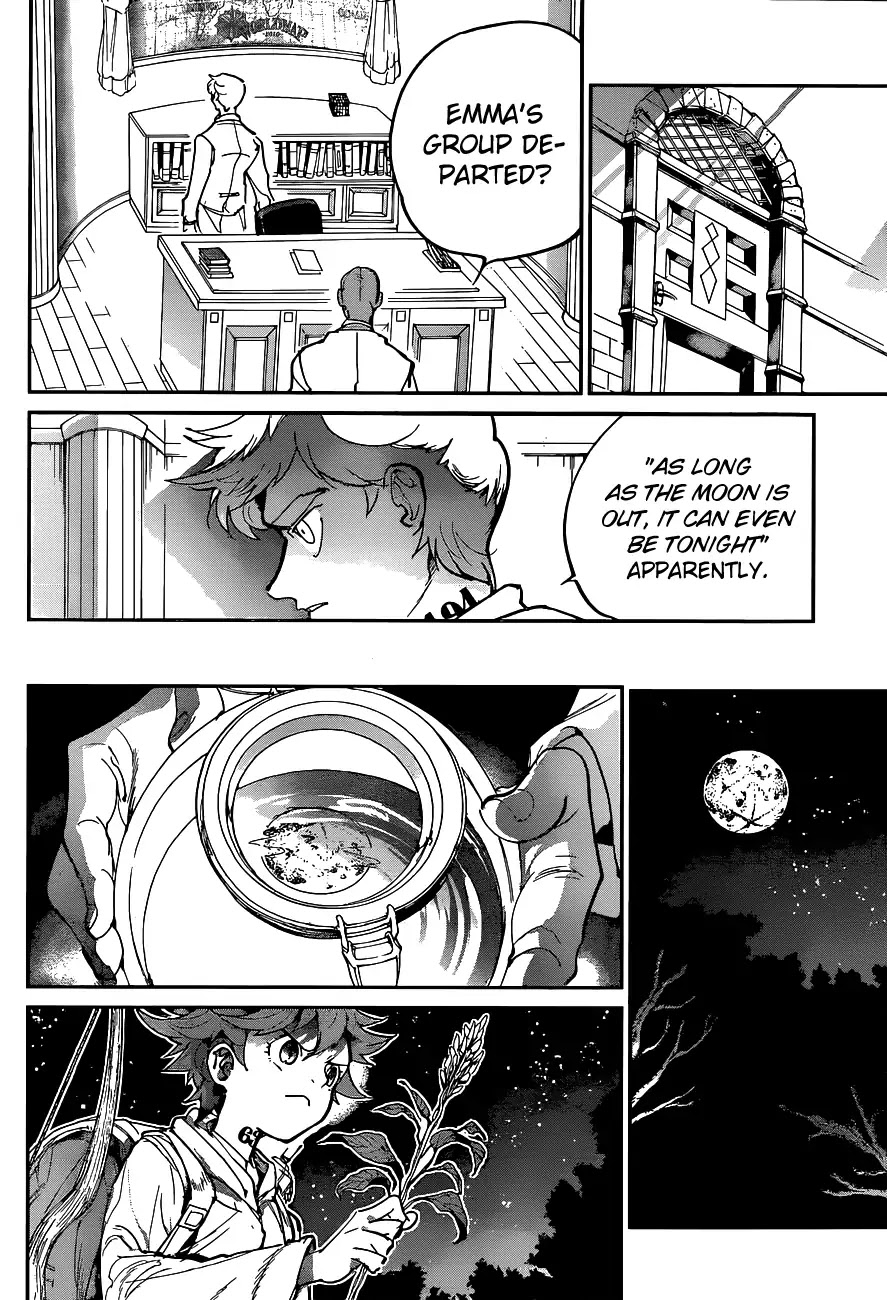 Yakusoku no Neverland Chapter 130 page 18 - Chapter 130: Report