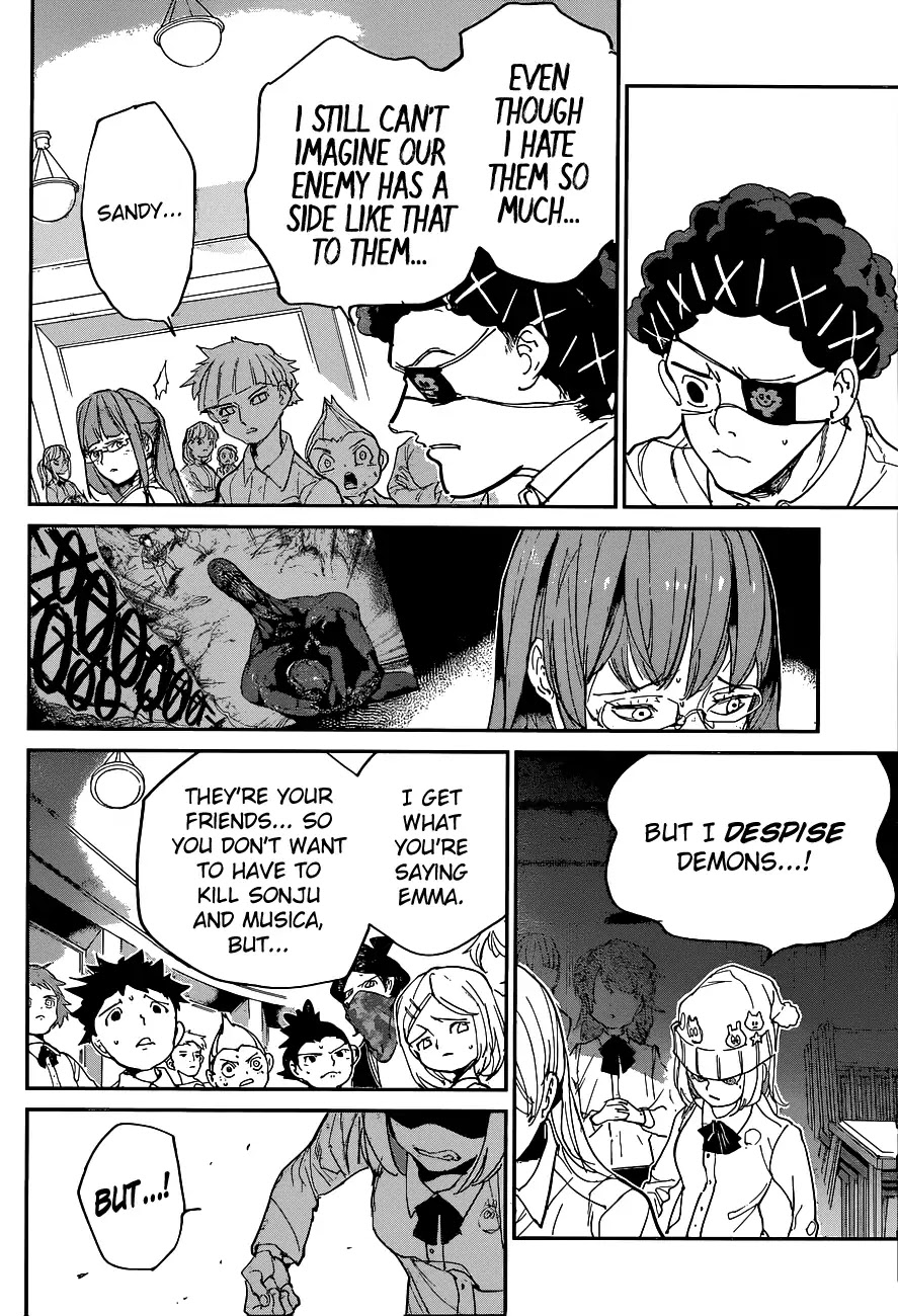 Yakusoku no Neverland Chapter 130 page 8 - Chapter 130: Report