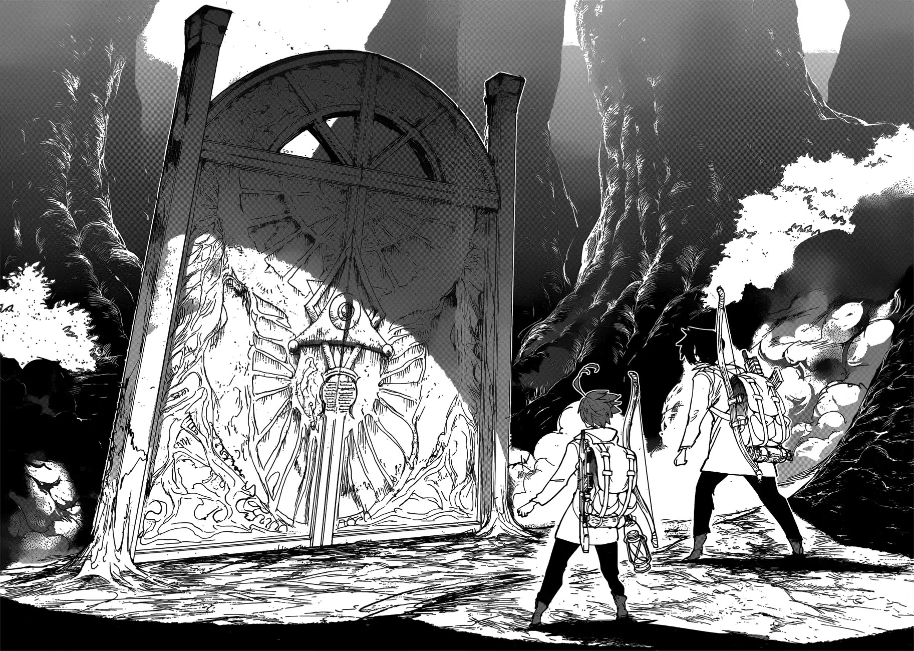 Yakusoku no Neverland Chapter 131 page 10 - Chapter 131: Entrance