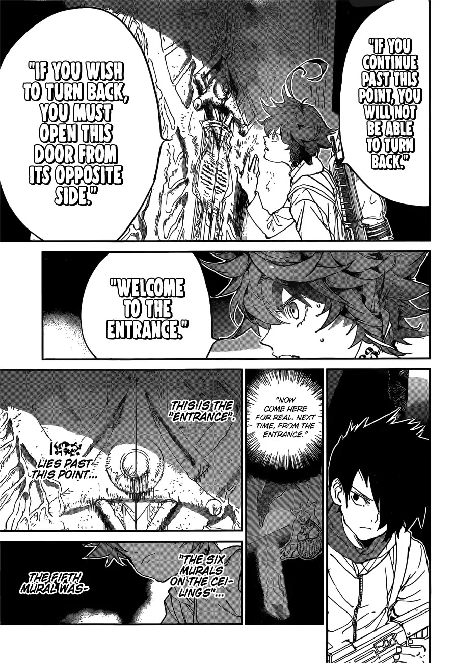 Yakusoku no Neverland Chapter 131 page 12 - Chapter 131: Entrance
