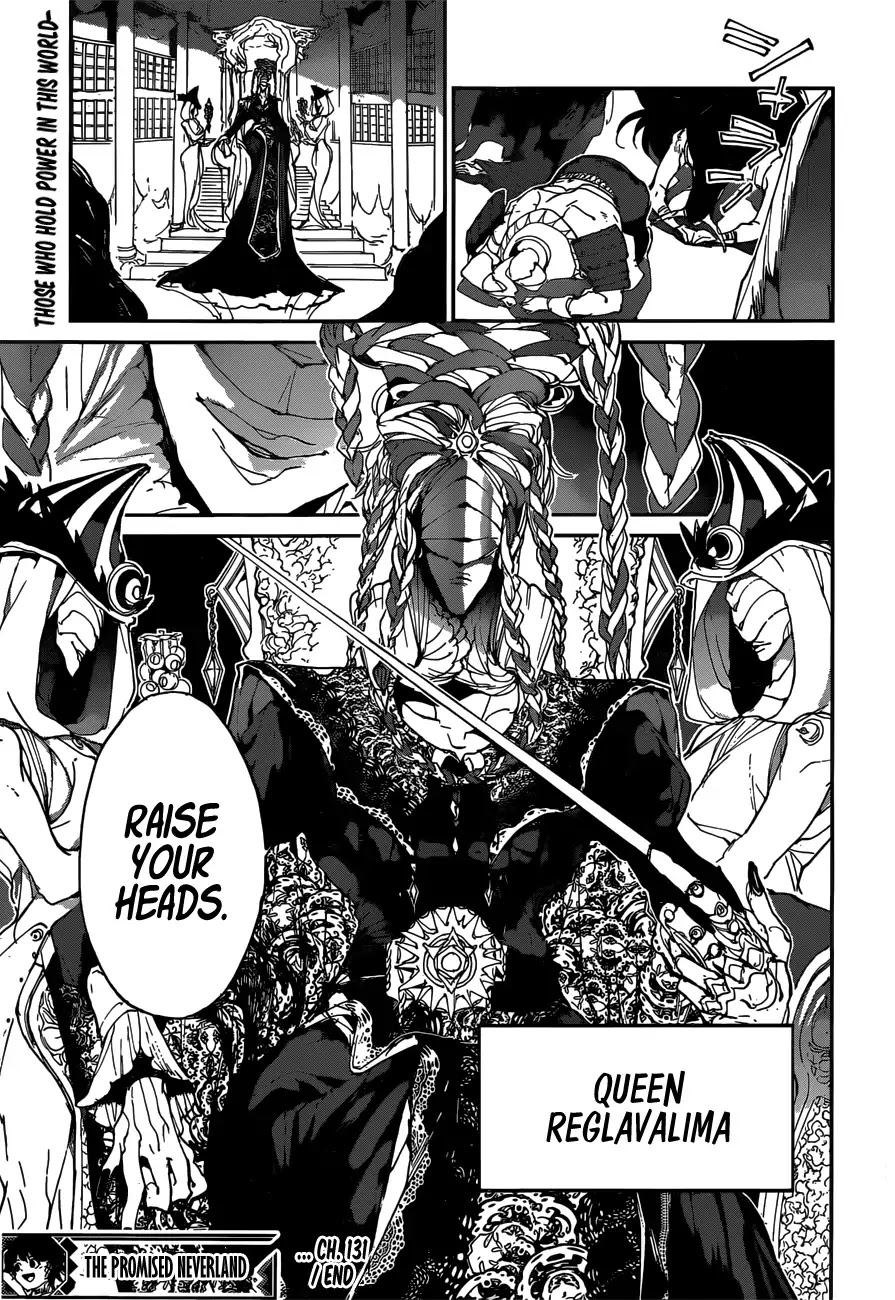 Yakusoku no Neverland Chapter 131 page 19 - Chapter 131: Entrance