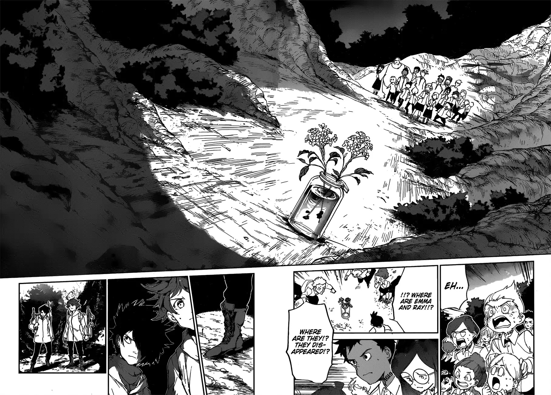Yakusoku no Neverland Chapter 131 page 9 - Chapter 131: Entrance
