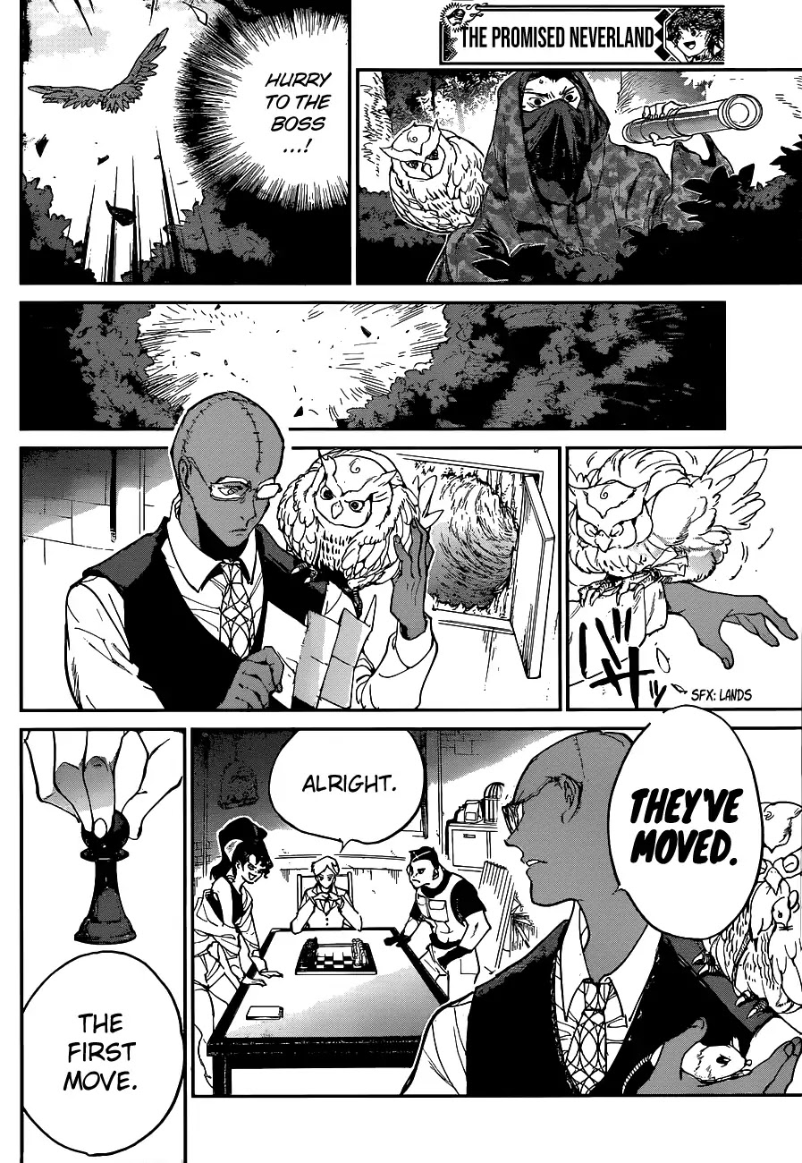 Yakusoku no Neverland Chapter 132 page 10 - Chapter 132: Assailing Criminals