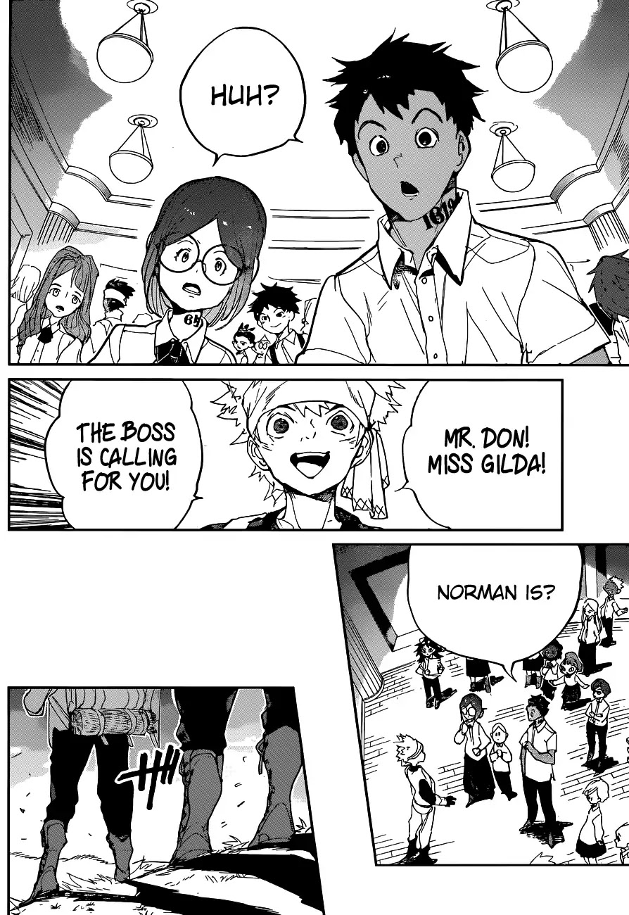 Yakusoku no Neverland Chapter 132 page 16 - Chapter 132: Assailing Criminals