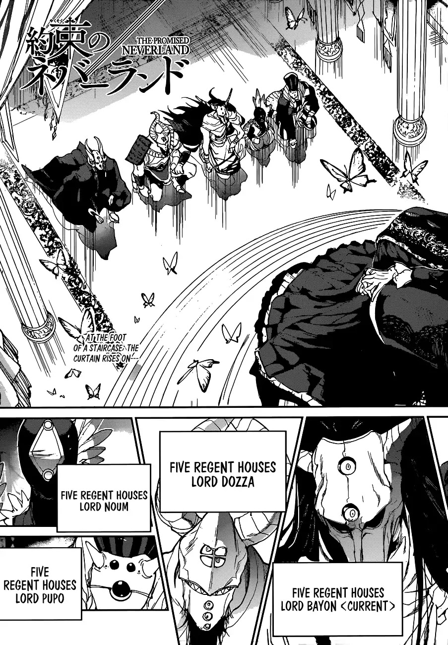 Yakusoku no Neverland Chapter 132 page 4 - Chapter 132: Assailing Criminals