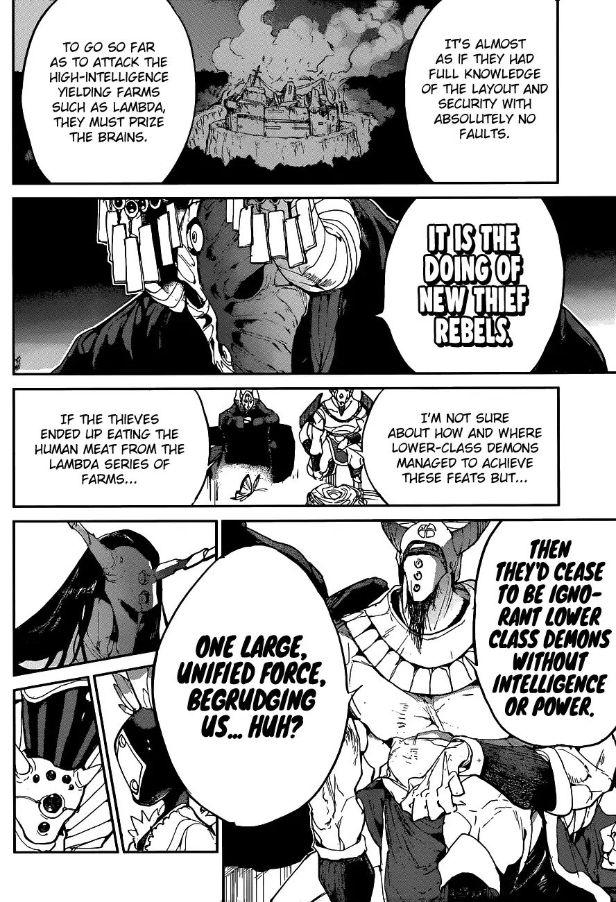 Yakusoku no Neverland Chapter 132 page 7 - Chapter 132: Assailing Criminals