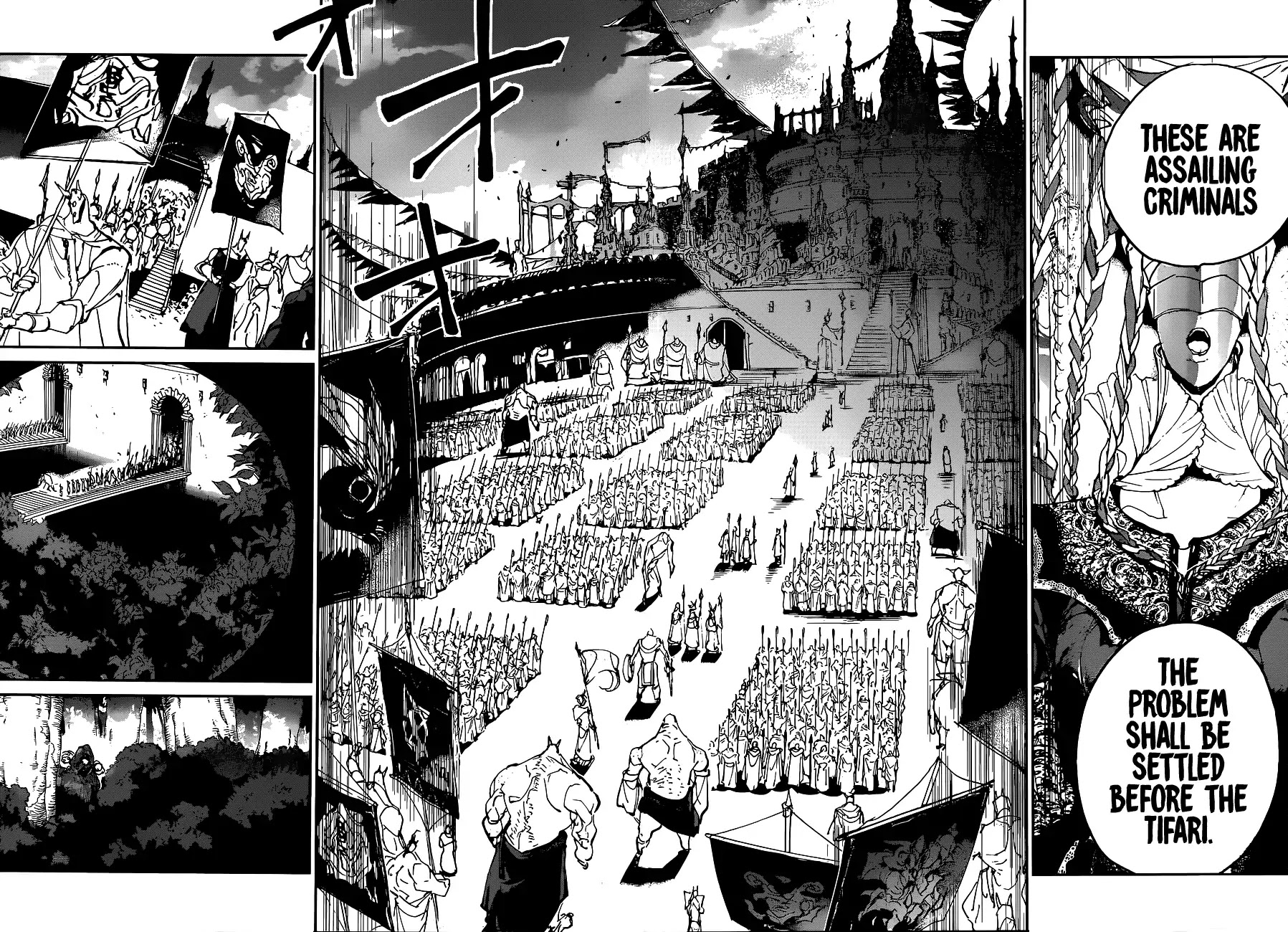 Yakusoku no Neverland Chapter 132 page 9 - Chapter 132: Assailing Criminals
