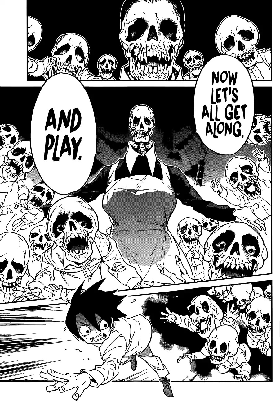 Yakusoku no Neverland Chapter 133 page 12 - Chapter 133: Let's Play
