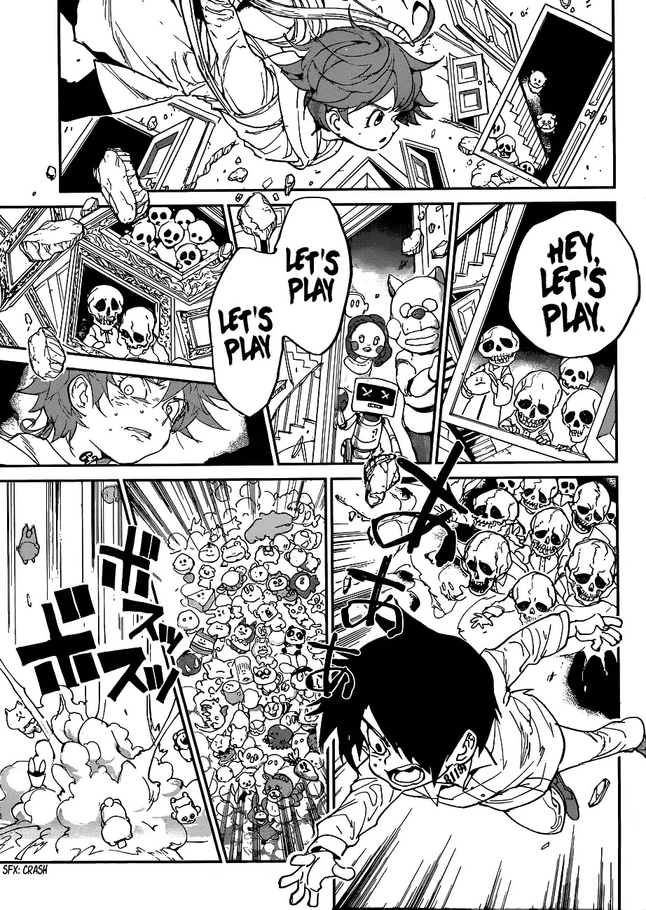 Yakusoku no Neverland Chapter 133 page 16 - Chapter 133: Let's Play