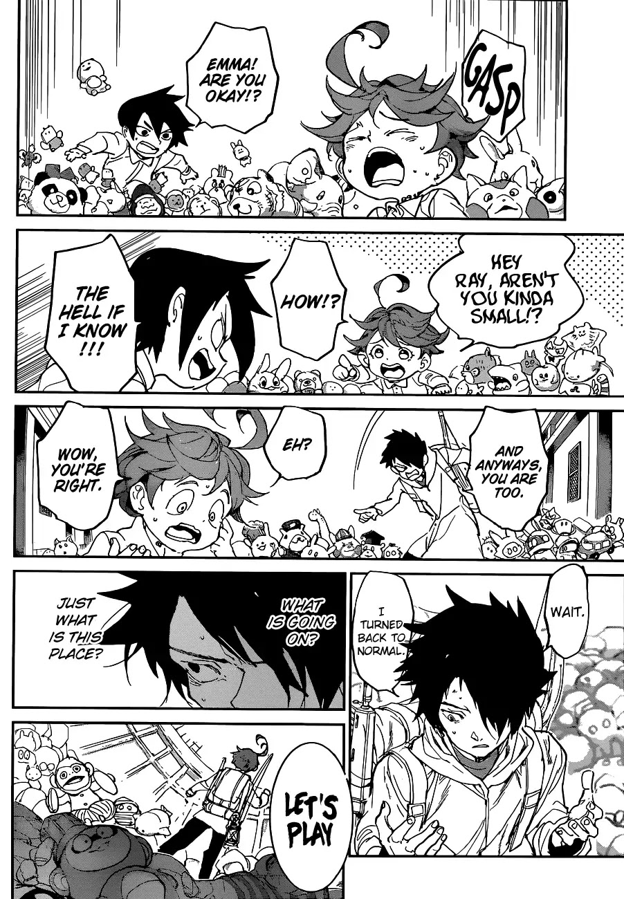 Yakusoku no Neverland Chapter 133 page 17 - Chapter 133: Let's Play