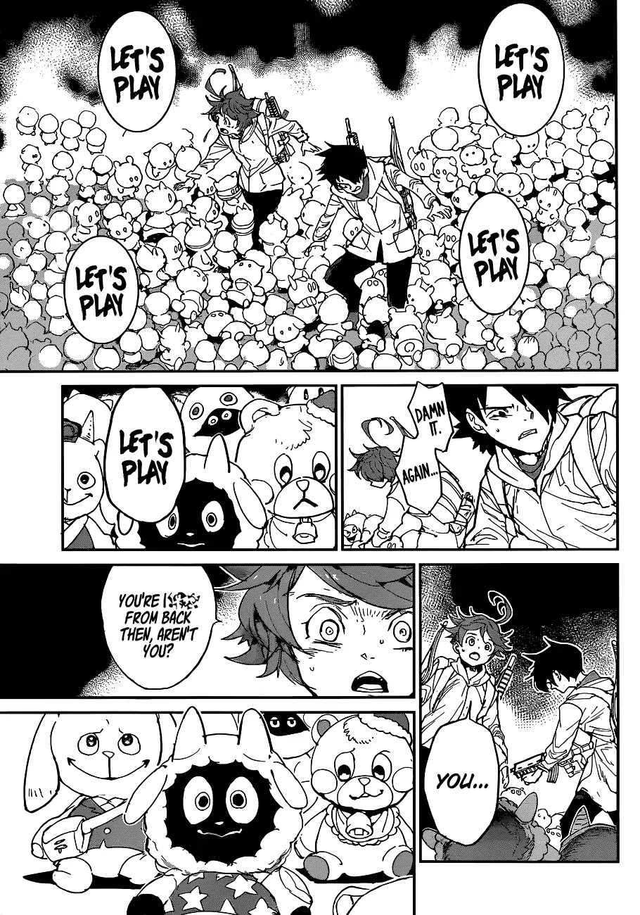 Yakusoku no Neverland Chapter 133 page 18 - Chapter 133: Let's Play