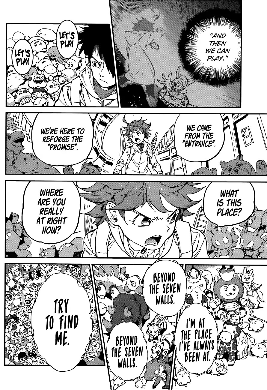 Yakusoku no Neverland Chapter 133 page 19 - Chapter 133: Let's Play